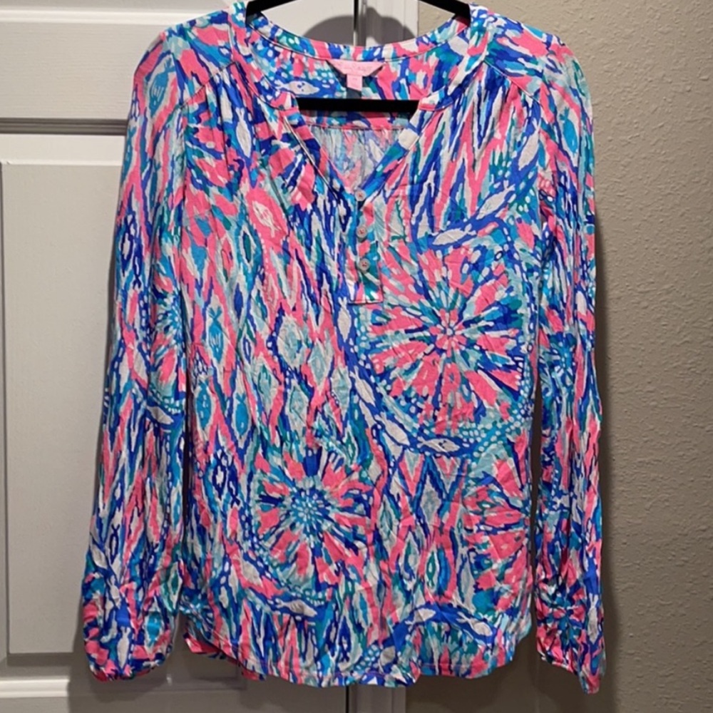 EUC Lilly Pulitzer Lilia’s Tunic in XL. Worn Once!